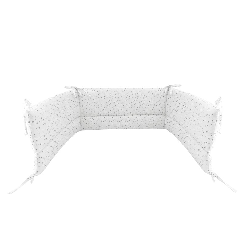 Aparatoare Patut MimiNu Mini Gray Stars | Siguranță