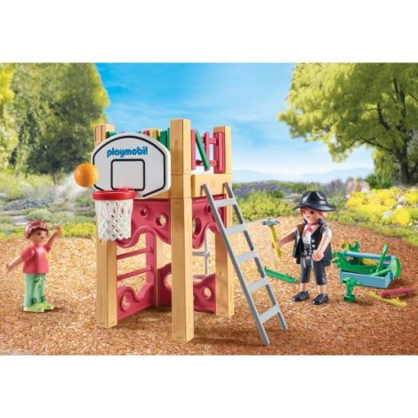 Playmobil Tamplar la Lucru - Lumea Medievala - imagine 3