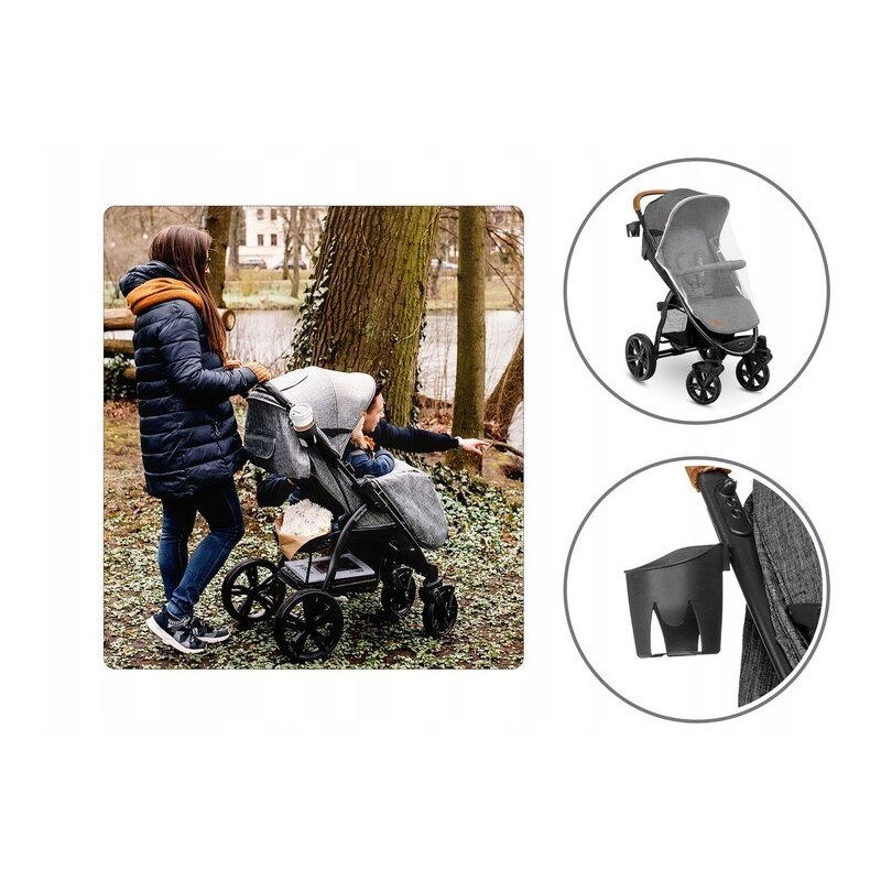 Carucior Sport Lionelo Annet Plus Stone - imagine 9