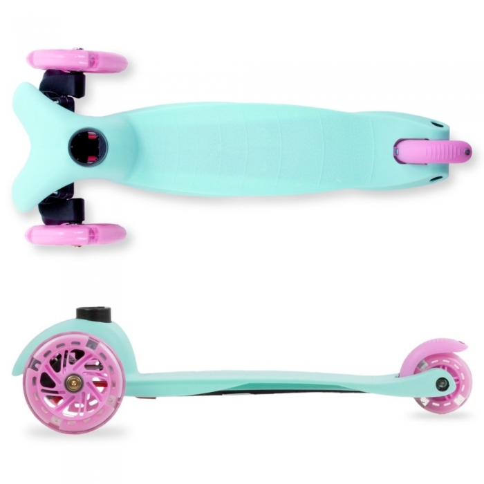 Trotineta Kidwell Uno Mint LED, 1.8 kg, Ghidon Reglabil - imagine 5