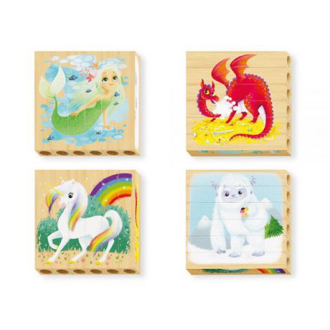 Quercetti Puzzle Animale Fantastice Bio - imagine 2