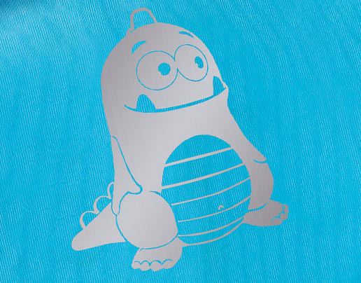 Vesta Siguranță Reer Dinozaur Albastru | Vizibilitate Maximă - imagine 6