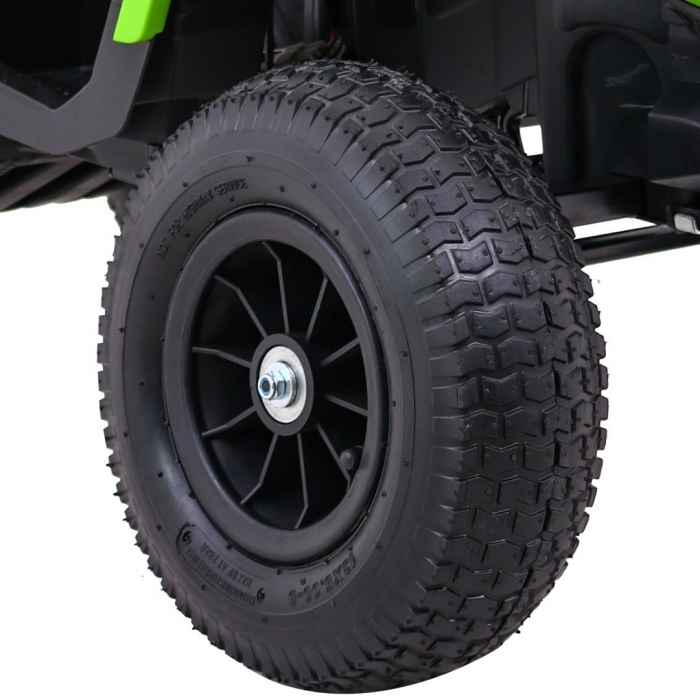 ATV Electric Copii Ramiz 90W Negru-Verde - imagine 2
