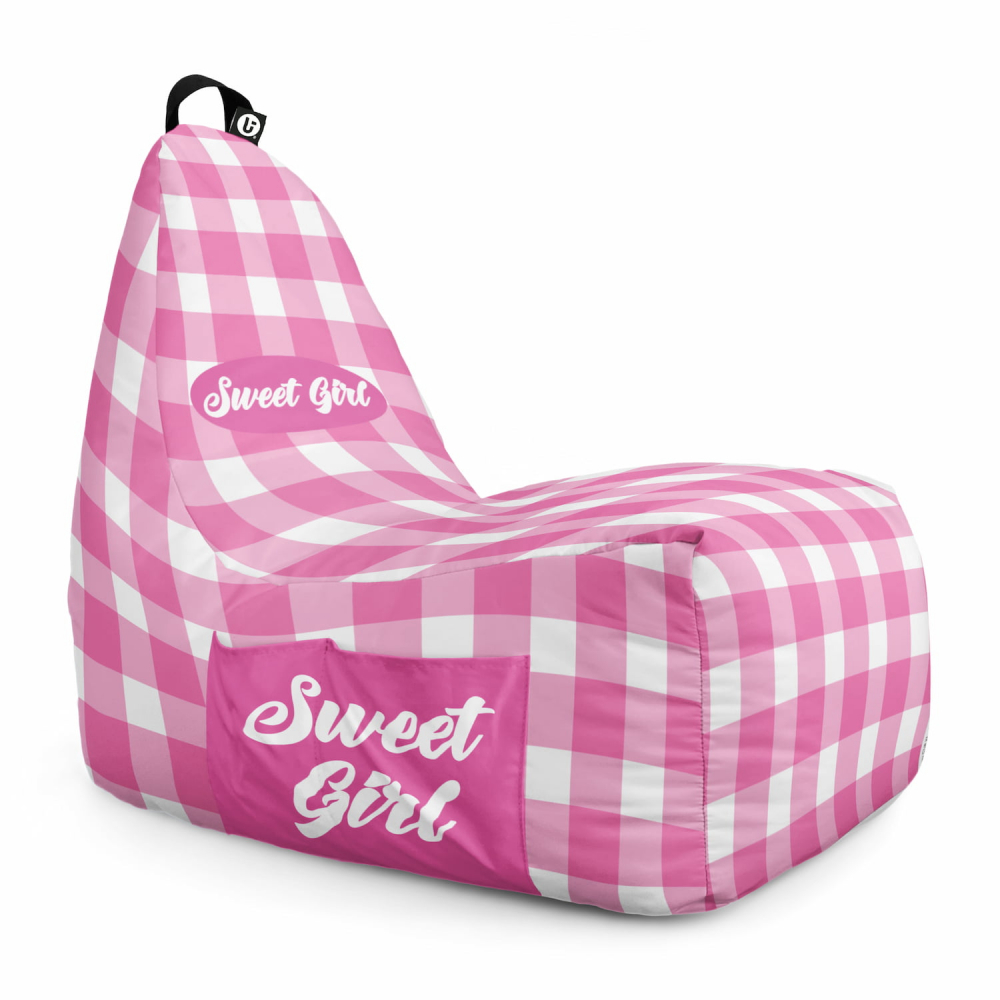 Fotoliu Puf Updeco Chill XL Sweet Girl - imagine 5