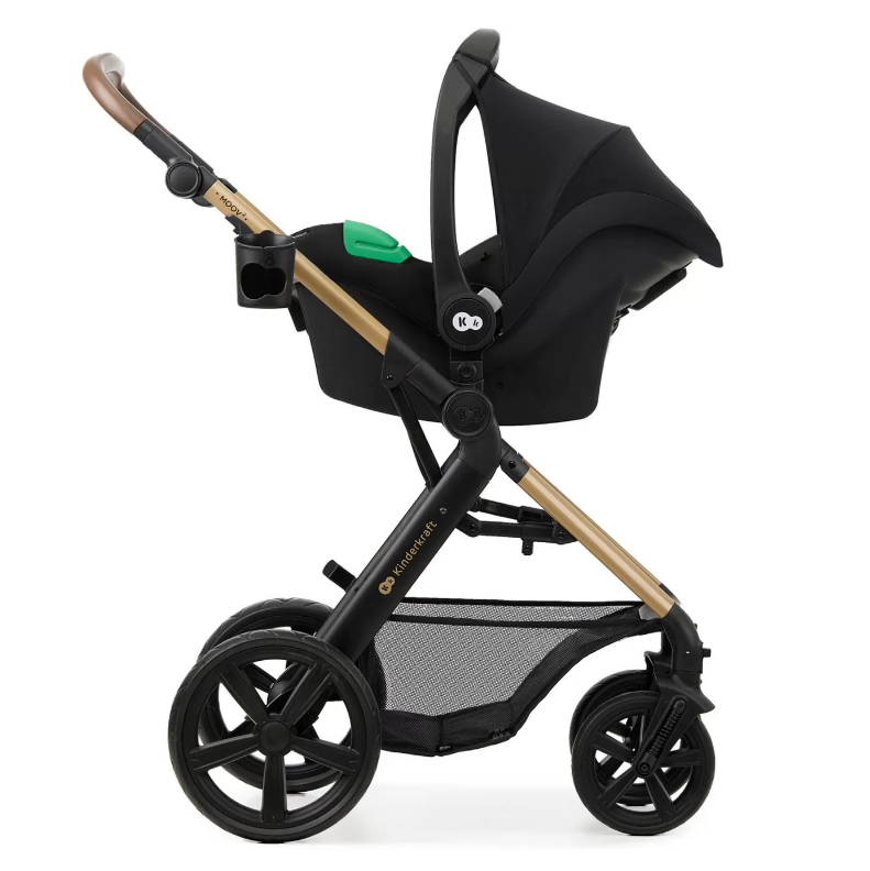 Carucior 3 in 1 Kinderkraft Moov 2 Black - imagine 5