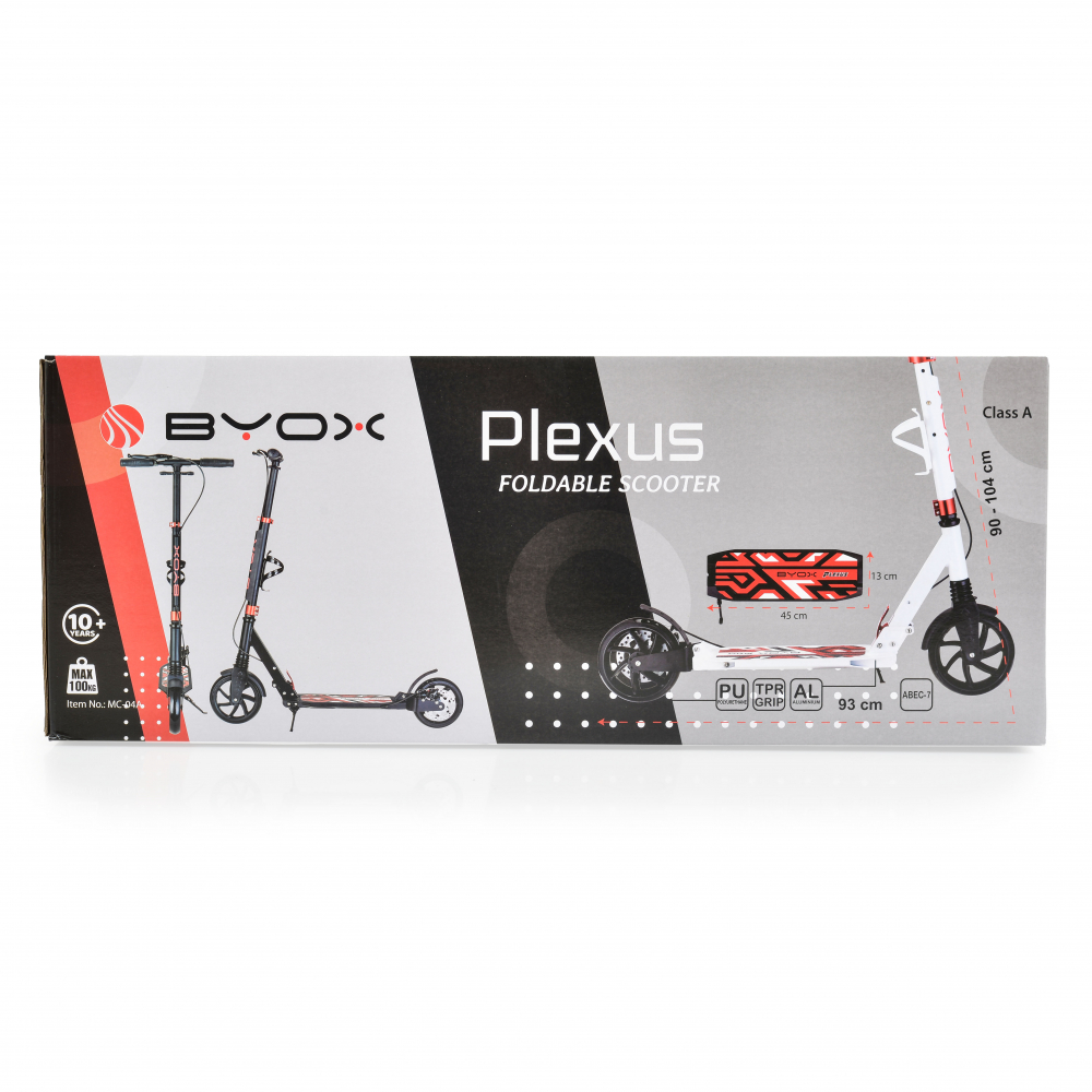 Trotineta Byox Plexus Aluminiu, Suspensii, Frana Disc - imagine 2