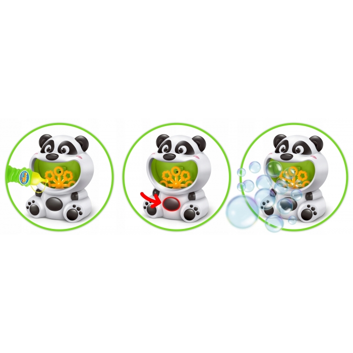 Jucărie Baloane Săpun Ricokids Ursulet Panda - imagine 2
