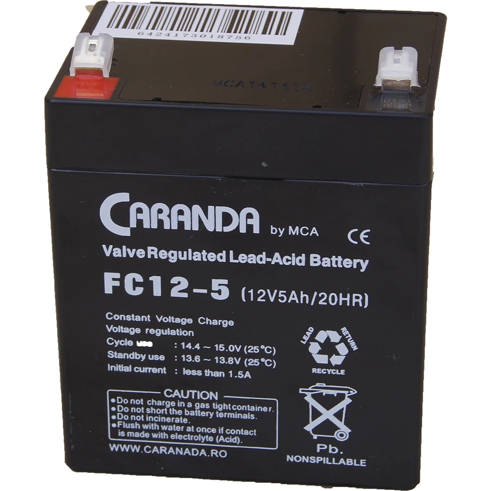 Acumulator 12V 5Ah Nichiduta - Fiabil