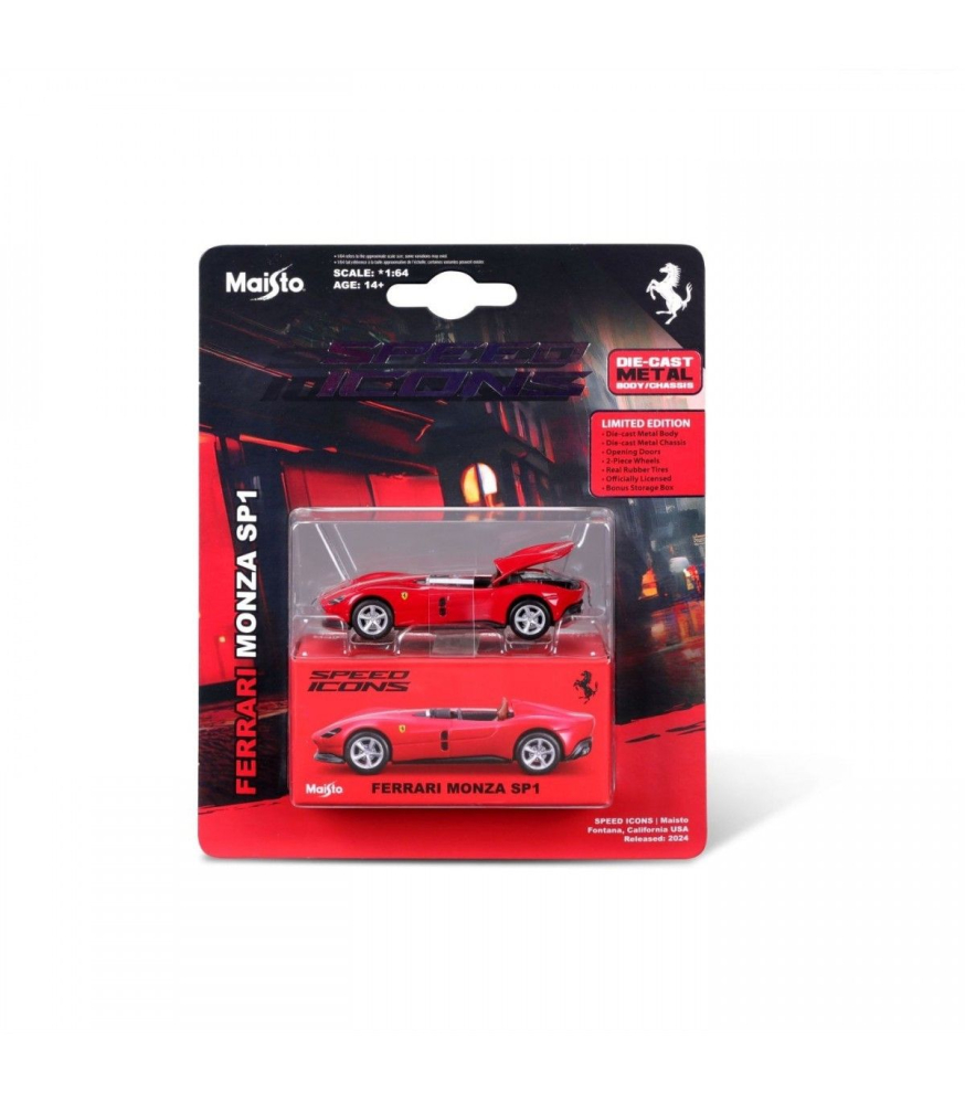 Maisto Ferrari SP1 Metalică 1:64 - Colecție Speed Icons