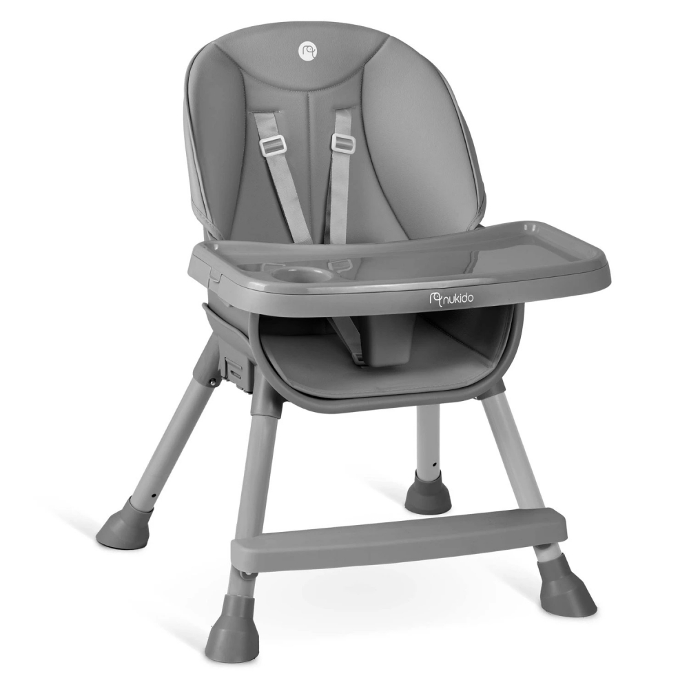 Scaun 3in1 Nukido Tilo Gri - Multifuncțional - imagine 8