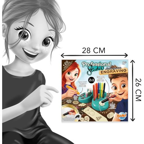 Buki Studio Gravură Profesional Copii 8+ - imagine 6