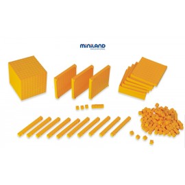 Joc educativ Baza 10 Miniland, 121 piese