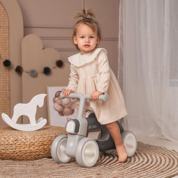 Lorelli Zig Zag - Bicicletă Echilibru Beige - imagine 3