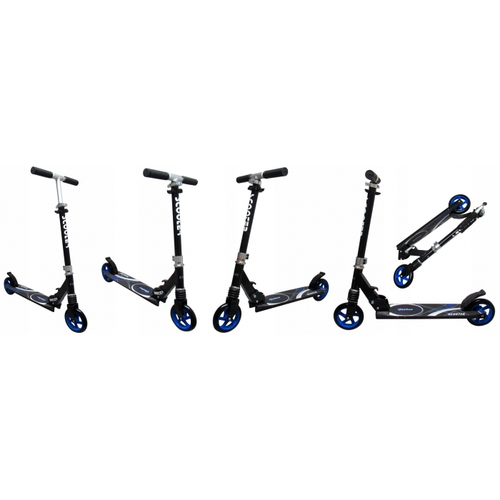 Trotineta R-Sport H7 Pliabilă Negru-Albastru 100kg