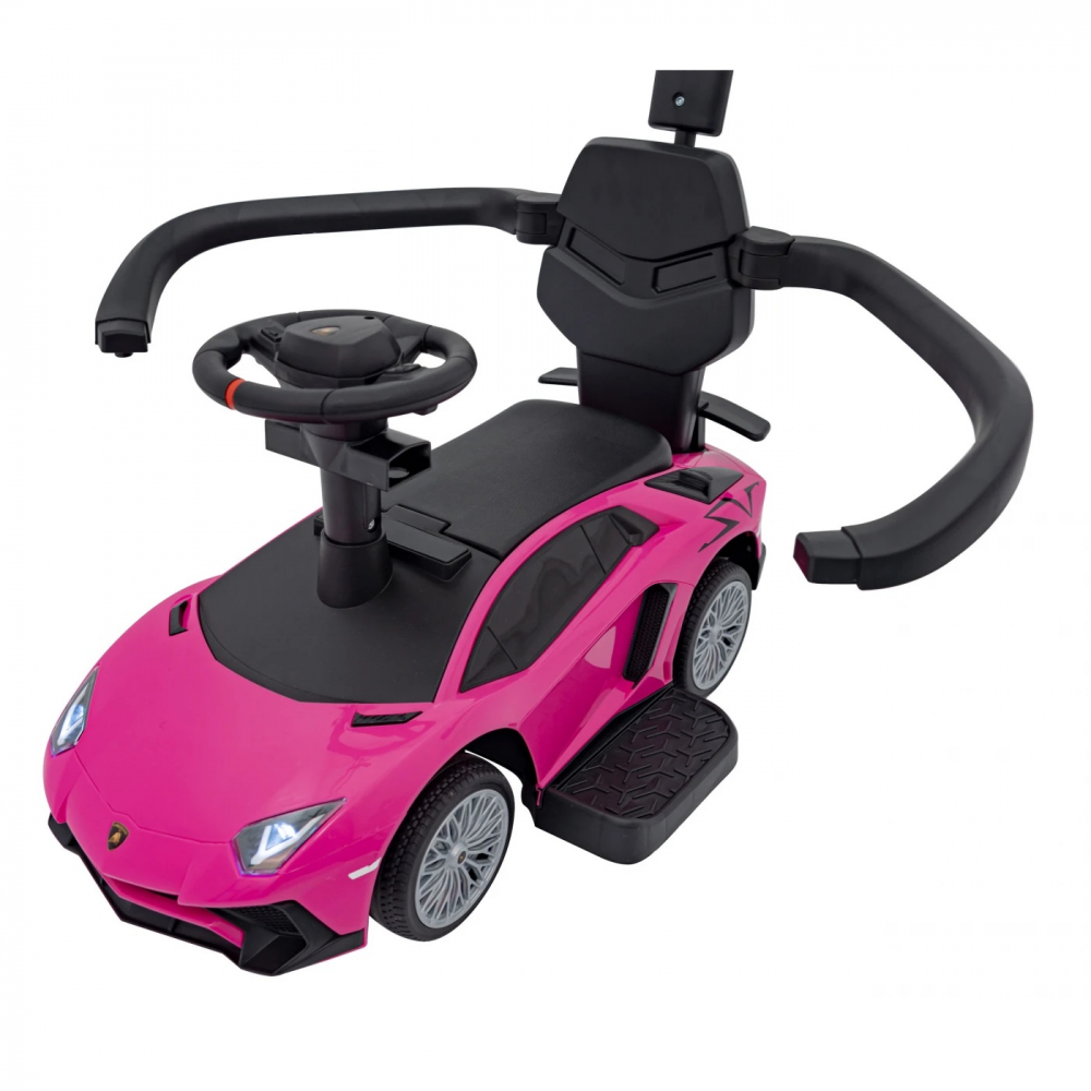Masinuta Lamborghini Ramiz cu maner parental