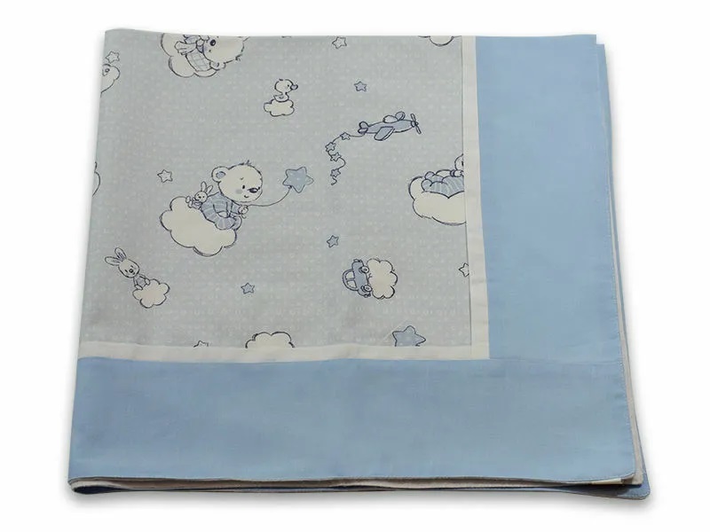 Paturica Ursuletul Martinica albastru Kids Decor - imagine 3
