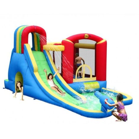 Spatiu Gonflabil Happy Hop Splash Wave - Funx4