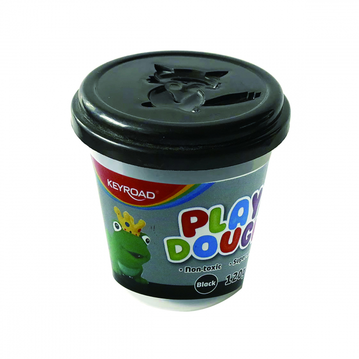 Plastilină Keyroad 120g Negru Modelare