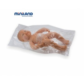 Păpușă Bebeluș Băiat 40 cm Miniland, Articulată - imagine 2