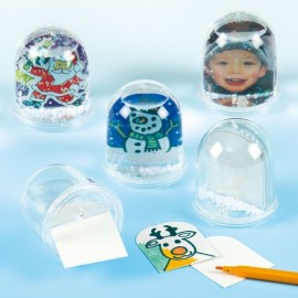 Set 4 Globuri Decorate DIY Baker Ross - imagine 2