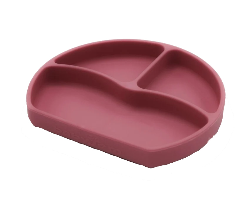 BabyJem Farfurie Silicon Ventuza Roz Antiderapă - imagine 4