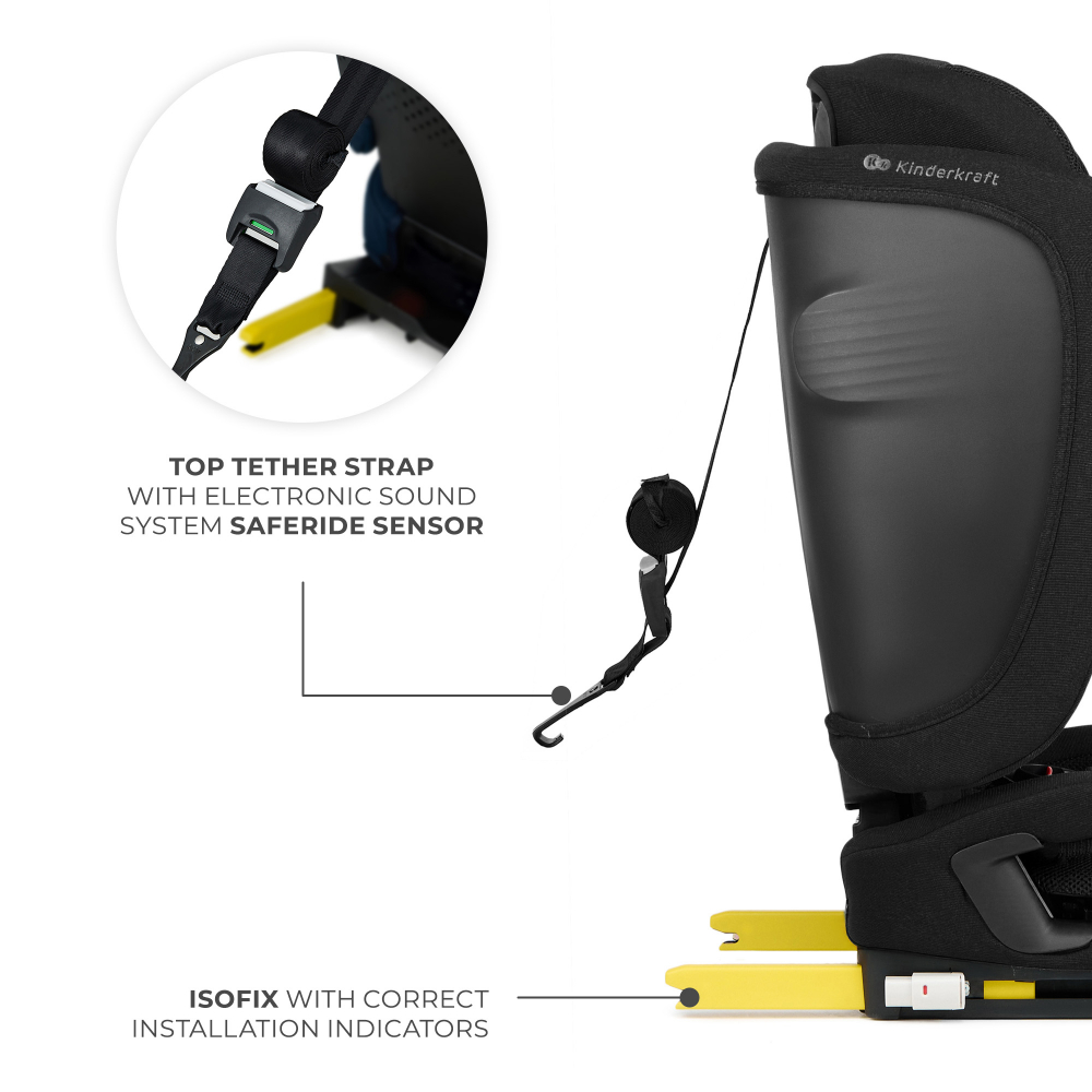 Scaun Auto Kinderkraft Fix2go i-Size Reglabil - imagine 8