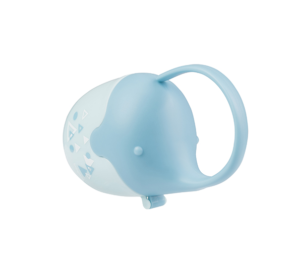 Cutie Suzete Elefant Albastru Babyono - imagine 4