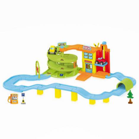 Garaj Dolu 70 piese - Joc constructie copii - imagine 2