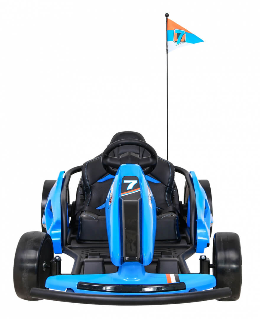 Kart Electric Drift King 24V Albastru Autokids - imagine 3