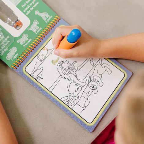 Melissa & Doug Carnet Colorat Apa Safari - imagine 7