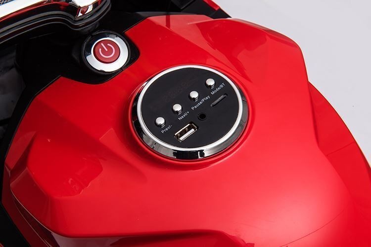 Motocicleta Electrică Perfect SX1629 24V, Roșu - imagine 8