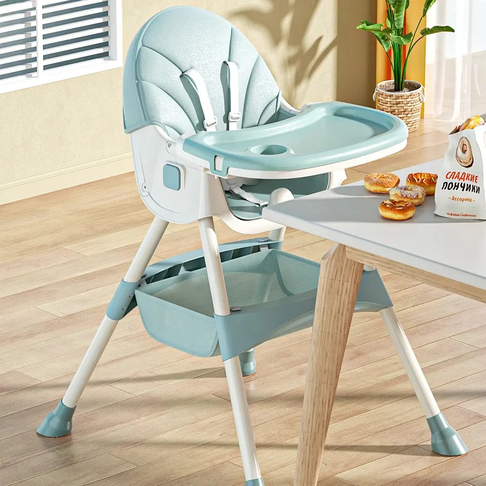 Scaun de masa Little Mom 3in1 Balansoar - imagine 4