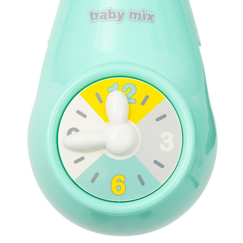 Carusel Muzical Baby Mix cu Proiector, Mint - imagine 4