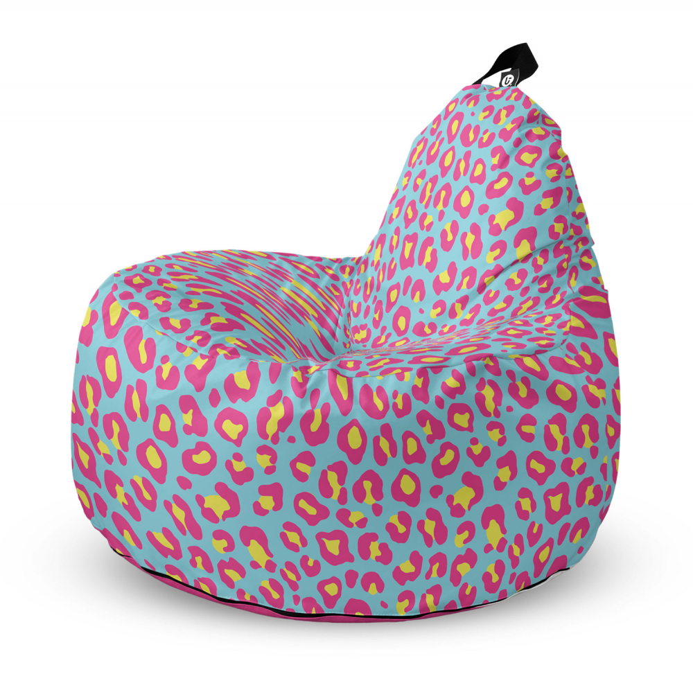 Fotoliu Puf Updeco Big Chill | Relaxare Leopard - imagine 5