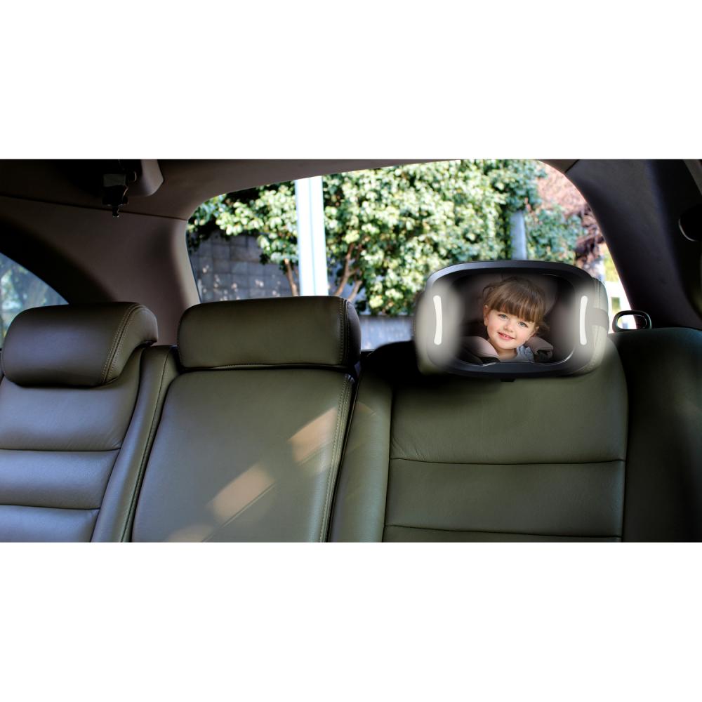 Oglindă Auto Retrovizoare Altabebe cu Iluminare LED - imagine 4