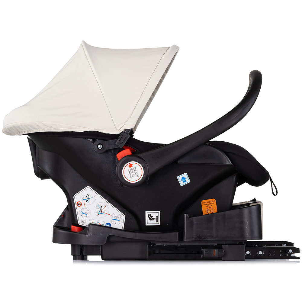 Carucior 3 in 1 Chipolino Vista Biscotta - imagine 8