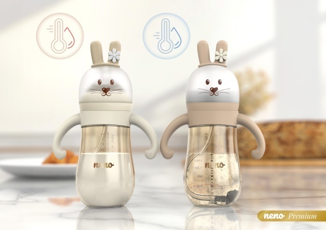 Biberon 3 in 1 Neno Mio anti-colici 300ml - imagine 3