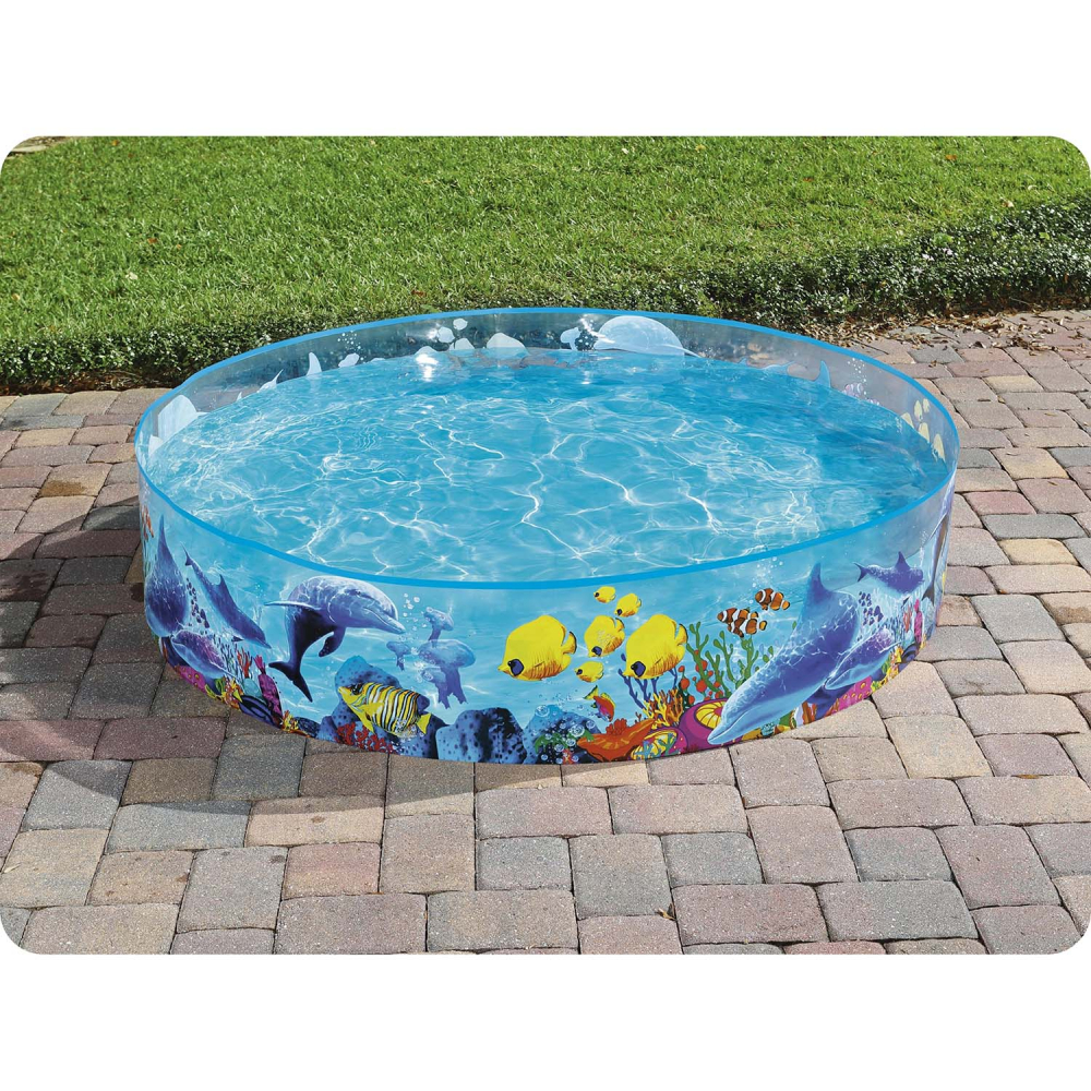 Piscina Bestway Fill and Fun 183x38 cm, Exterior - imagine 2