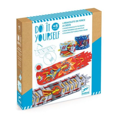 Joc DIY Bratari Superputeri Djeco | Creativitate