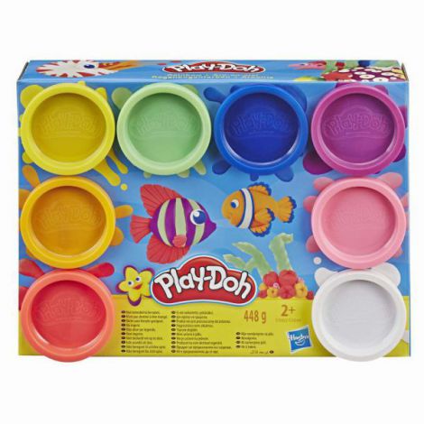 Play-Doh Set 8 Culori - Rezerve Plastilina Colorata