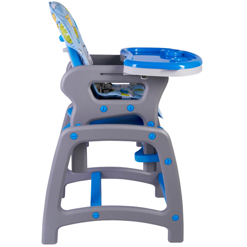 Scaun de masă multifuncțional Kidscare Albastru - imagine 3