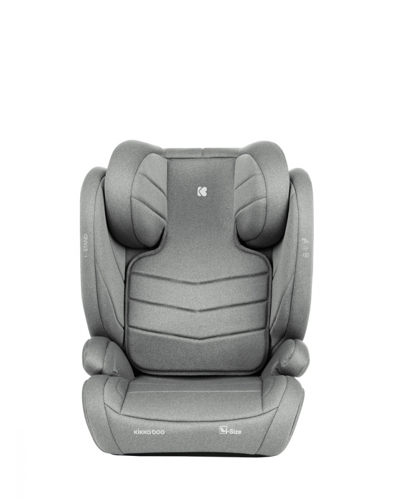 Scaun Auto KikkaBoo i-Stand Isofix, Gri