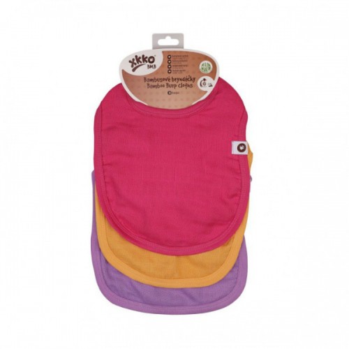 Set 3 Bavete Bambus XKKO Red Sky, Absorbante