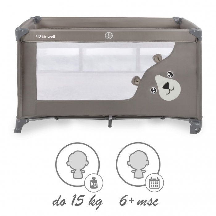 Patut Pliabil Kidwell Blissy Duo - Confort și Siguranță - imagine 3