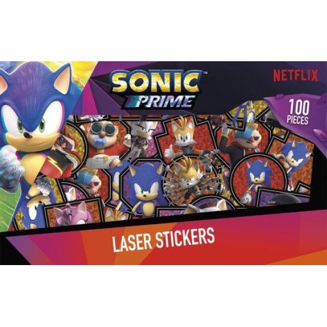 Set Abtibilduri Sonic Prime Totum - 300+ Buc - imagine 4