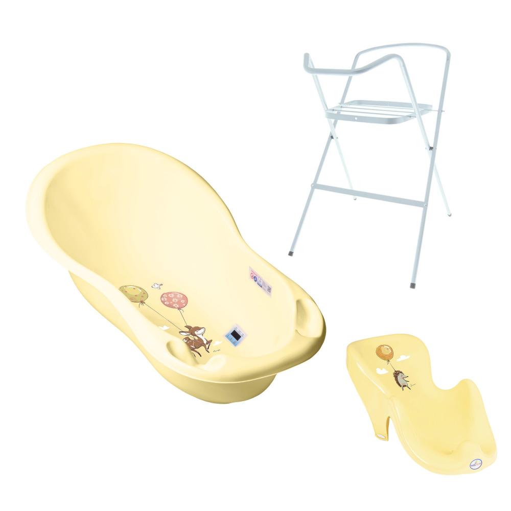 Set Cadita Tega Baby Forest cu Senzor Temperatură - imagine 2