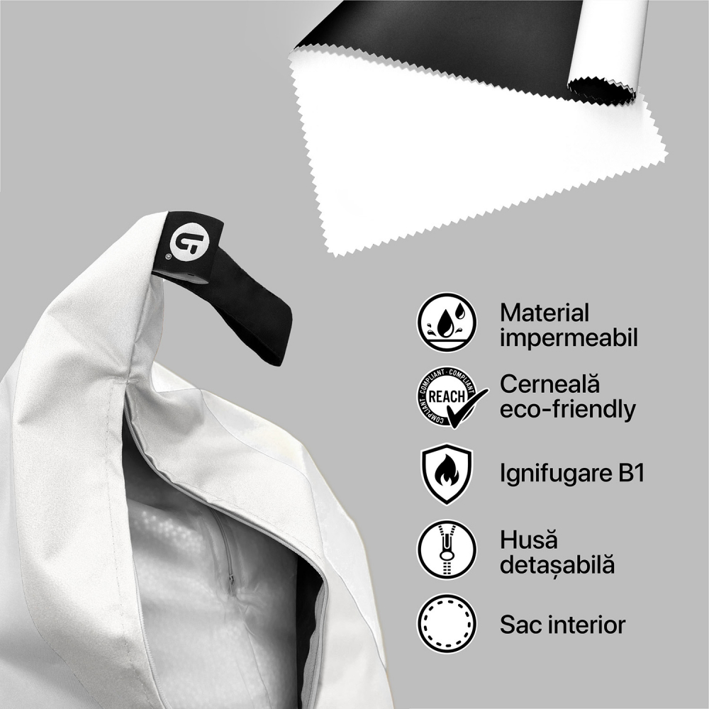 Fotoliu Puf Updeco Big Chill - Confort Premium