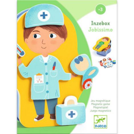 Jobissimo Djeco - Joc magnetic meserii educativ - imagine 4