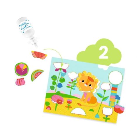 Djeco 6 Activitati Creativ Set Copii +18luni - imagine 3