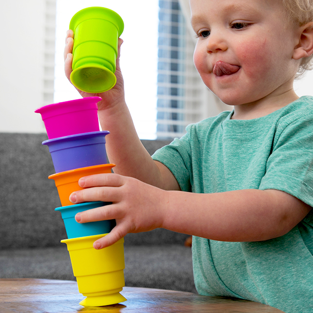 Fat Brain Toys Suction Kupz - Joc Dezvoltare - imagine 2
